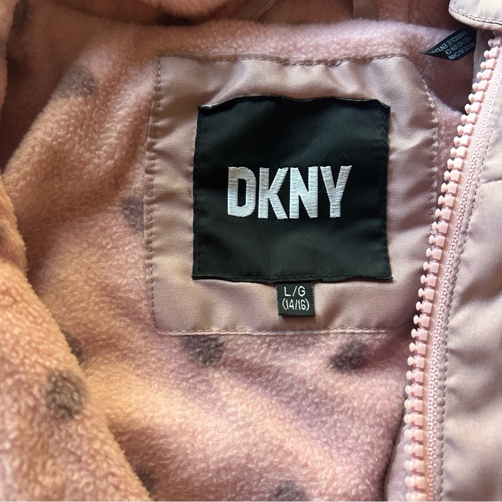 DKNY girls jacket NWT size 14/16 Large - Picture 3 of 4